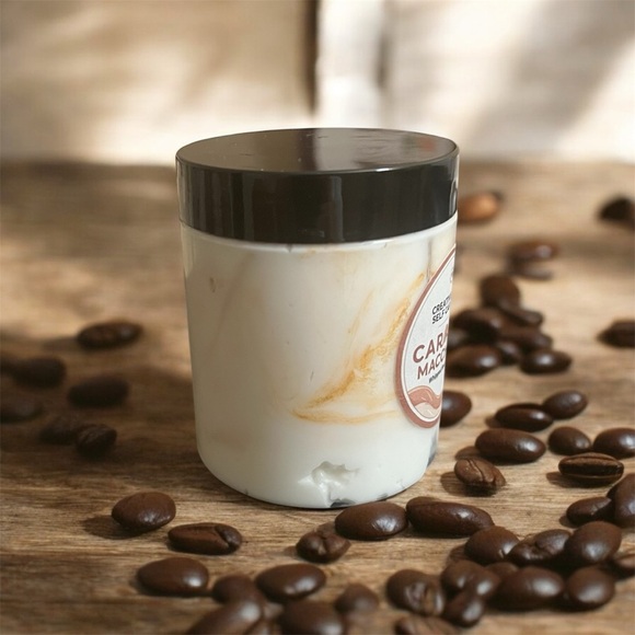 Handcrafted Caramel Macchiato whipped body butter - Picture 2 of 2